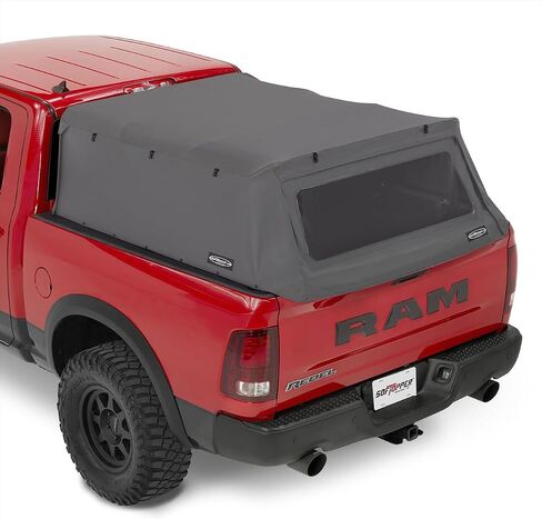 Truck Top, Model RAM65-BSR, Black for 2009 and Newer RAM 1500 5-1/2' Bed in Saudi Arabia