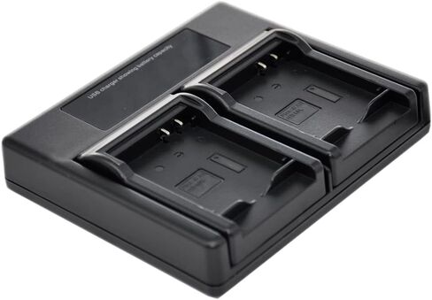 شاحن بطارية تيار مستمر USB مزدوج ل d-li88 dli88 d-l188 dl188 d-bc88 optio h90 p70 p80 w90 ws80 كاميرا رقمية vw-vbx070 db-l80 s1a in Saudi Arabia