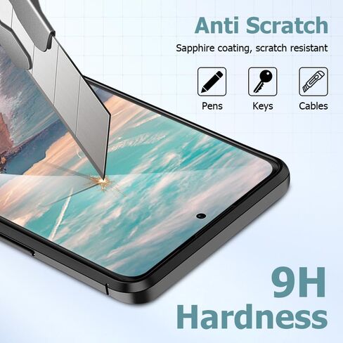 3+2 Pack Galaxy Note 20 Ultra Screen Protector+Camera lens film 9H Hardness Tempered Glass Screen Protector Bubble-Free,Easy Installation,Compatible Fingerprint Unlock,for Samsung Galaxy Note 20 Ultra in Kuwait