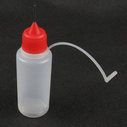 50 ml Plastic Dropper Bottles Steel Needle Tip Empty Liquid Filling 10PCS Red Cap in Saudi Arabia