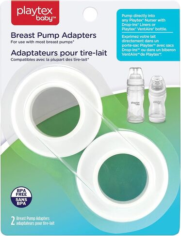 Playtex Baby Breast Pump Adapters, 2 Count in Saudi Arabia