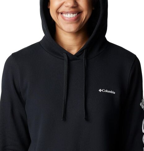 Columbia Women's Trek Graphic Hoodie, Electric Turquoise/Rainbow, 1X Plus in Saudi Arabia