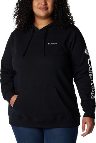 Columbia Women's Trek Graphic Hoodie, Electric Turquoise/Rainbow, 1X Plus in Saudi Arabia