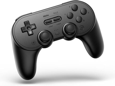 8Bitdo Pro 2 Bluetooth Controller for Switch, Hall Effect Joystick Update, Wireless Gaming Controller for Switch, PC, Android, and Steam Deck & Apple (Gray Edition) in Saudi Arabia