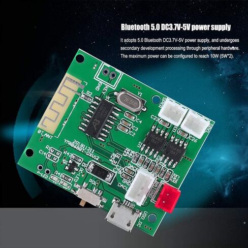 Bluetooth Amplifier Board AUX Audio Input Power Amplifier Board 3.7V to 5V 2*5W in Saudi Arabia