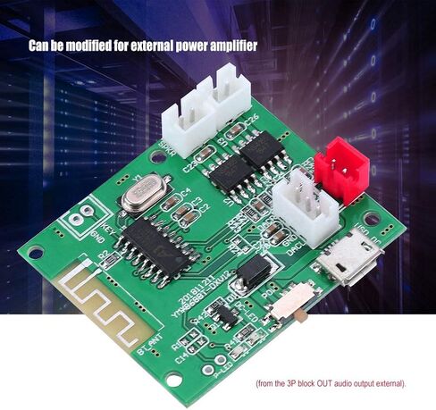 Bluetooth Amplifier Board AUX Audio Input Power Amplifier Board 3.7V to 5V 2*5W in Saudi Arabia