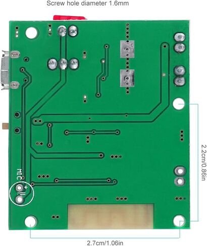 Bluetooth Amplifier Board AUX Audio Input Power Amplifier Board 3.7V to 5V 2*5W in Saudi Arabia