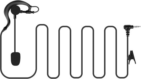 سماعة رأس للحكم، سماعة أذن بخطاف الأذن لراديو الاتصال الداخلي لمدرب كرة القدم V6 V4 in Kuwait
