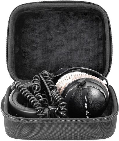 ANALOG CASES Studio Headphones Case, Compatible with Beyerdynamic/Sennheiser/Shure/Sony/Audio-Technica - Custom-Fitted Compact Pulse Hard Case for Travel in Saudi Arabia