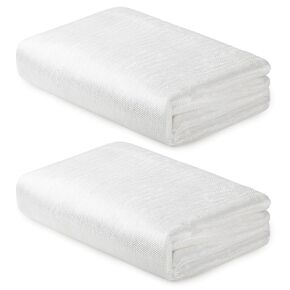 HolyMaji Fiberglass Cloth, 6 Oz, 50 Inches x 18 Feet/ 6 yd. Long 75sq Feet E-Glass Plain Weave Fiberglass Mat Fiberglass Sheet Woven Fabric for Boat Surfboard RC Plane Auto Tub Pool Repair