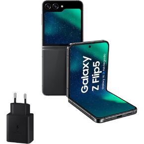 SAMSUNG Galaxy Z Flip5 Smartphone 5G SM-F731B Single Sim+ ESim EU/UK Model 8GB Ram, 256GB Storage International Version (Gray)