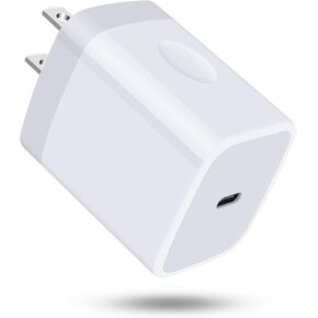 USB C Wall Charger, 20W Fast Samsung Charging Box Block Type C Power Wall Adapter Plug Cube for iPhone 14/13/12/11,Airpods Pro,iPad Air,MacBook Air, iPad Pro,Samsung Galaxy S23/S22/S21 A14/A54/A03S