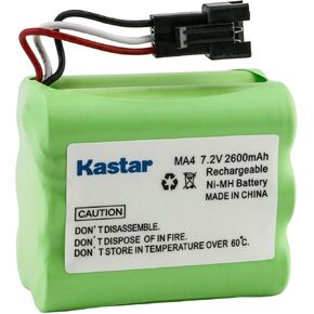 Kastar 1-Pack Ni-MH بطارية 7.2V 2600mAh بديلة لبطارية Teac BP-R1 BP-R12EU BP-R1EU BP-R2 BP-R3 BP-R5، Teac R1 / R-1، R2 / R-2، R3 / R-3، R5 / R-5 راديو AM/FM محمول