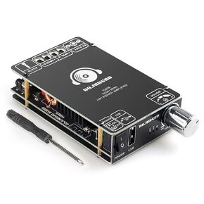 1002S 2.0 Channel Bluetooth Amplifier Board with Dual TPA3116D2 Chips, 100W+100W Amp Board Bluetooth/USB/3.5mm AUX Input