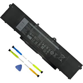 9JRV0 Battery Replacement for Dell Latitude 5521 5531 Precision 3561 3571 3581 Alienware m17 R5 AMD/Alienware m18 R1 Series Laptop 0P3TJ 0R05P0 05RGW