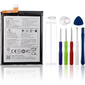 Replacement Battery TLP043F1 Compatible with TCL 10 5G with Tools