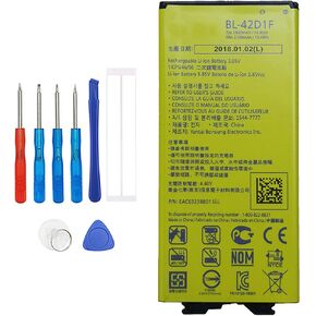 BL-42D1F Replacement Battery for LG G5/LG VS987/H820/H830/LS992/US992/H845/Dual H850/H858/H860 with Specialized Toolkit.