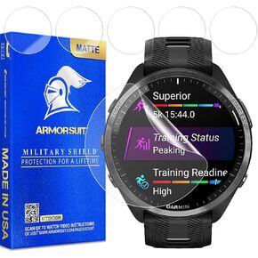 ArmorSuit 6 Pack for Garmin forerunner 965 (47mm) Anti-Glare Screen Protector MilitaryShield Matte Film - Made in USA