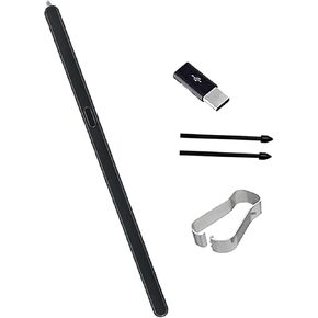 Z Fold 6 S Pen Fold Edition for Samsung Galaxy Z Fold 6 5G Stylus Pen S Pen Fold 6 for Galaxy Z Fold 6 5G Stylus with Adaptors(Black)