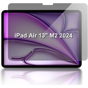 for iPad Air 13 Inch M2 2024 Privacy Screen Protector, [Anti-Spy] [9H Tempered Glass] [Anti Blue Light] Tempered Glass Film for iPad Air 13 Inch (2024 Model,6th Generation)