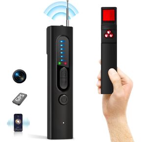 Hidden Camera Detectors, Camera Detector, Anti-Spy Camera Finder, RF Wireless Signal Scanner, Listening Devices Finder, Hidden Bug and GPS Tracker Detector for Travel, Hotel