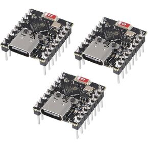 3PCS ESP32 ESP32-C3 Development Board ESP32 C3 Supermini WiFi Bluetooth Pre-Soldered pins for Arduino