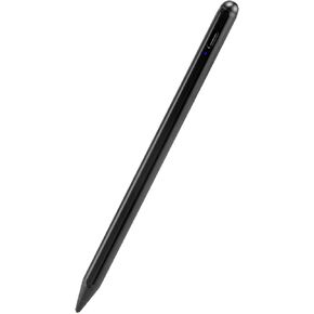 Stylus for iPhone X/11/12/13/14/15 Pro MaxPen, 1.5mm Fine Point Pencil Universal Compatible for iPhone/Device Pro/Samsung/Surface and More Touch Screens Active Stylus Pen Black
