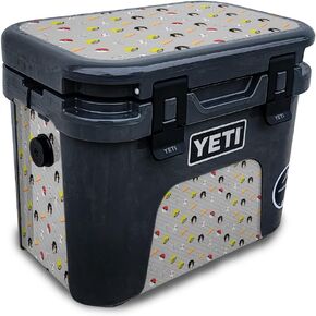 Carbon Fiber Skin Compatible with Yeti Roadie 15 Hard Cooler - Ultra Hippie - Premium 3M Vinyl Protective Wrap Decal Cover - Easy to Apply | Crafted in The USA by MightySkins