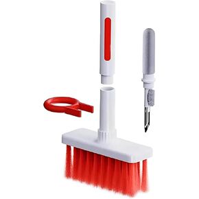 Headphone Cleaning Pen - 5-Piece Computer Headphone Cleaning Brush for Keyboard Cracked Headphones Assorted Color OZE-15