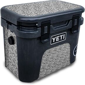 Glossy Glitter Skin Compatible with Yeti Roadie 15 Hard Cooler - Onlooker - Premium 3M Vinyl Protective Wrap Decal Cover - Easy to Apply | Crafted in The USA by MightySkins