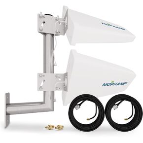 MIMO 2x2 External Antenna Kit 698-3800 MHz | Works with 4G LTE/5G Hotspots, Routers, Gateways