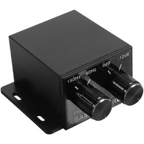 CALLARON Audio Adjuster Amplifier Controller Volume Control Abs Bass Car