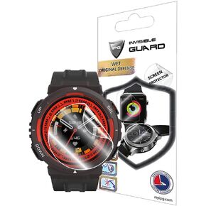 IPG for Amazfit Active Edge Smart Watch Hydrogel Screen Protector (4 Units) Invisible HD Clear Film Anti Scratch Guard-Smooth/Self-Healing/Bubble for Active Edge
