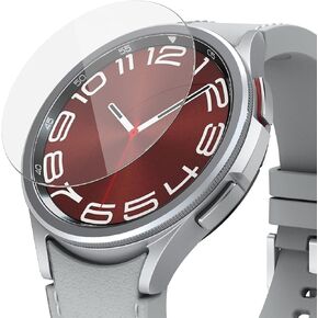Ringke Glass [4 Pack] Compatible with Samsung Galaxy Watch 6 Classic Screen Protector (47mm), Anti Scratch 9H Hardness Protective Tempered Glass - R5