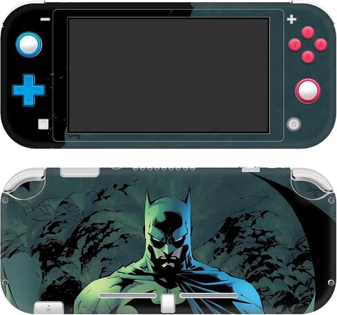 Head Case Designs Officially Licensed Batman DC Comics Classic Logos and Comic Book Vinyl Sticker Gaming Skin Decal Cover Compatible with Nintendo Switch Lite in Saudi Arabia