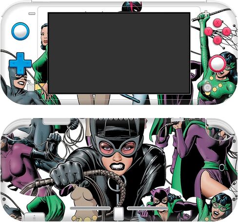 Head Case Designs Officially Licensed Batman DC Comics Classic Logos and Comic Book Vinyl Sticker Gaming Skin Decal Cover Compatible with Nintendo Switch Lite in Saudi Arabia