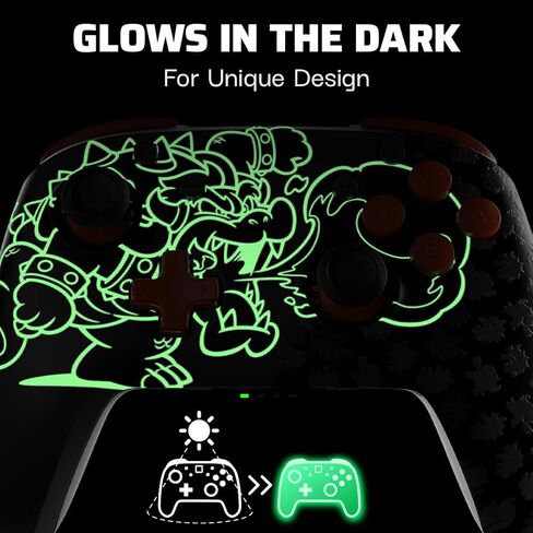 PDP REMATCH GLOW Wireless Controller: Grand Prix Mario (with Motion) - Nintendo Switch™, Nintendo Switch™ Lite, & Nintendo Switch™ - OLED Model in Kuwait