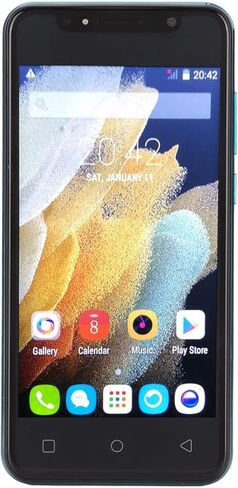 CCYLEZ S21 Ultra 3G Smartphone, for Android 7.0 5.0in HD Screen Unlocked Cell Phone 3G, IPS Rear Cover Dual SIM Support Face Recognition Mobile Phone Unlocked, Dual Camera, WIFI, MTK6889, 1G(Green) in Kuwait