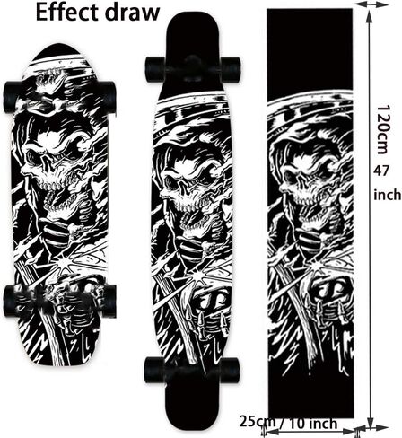 47 "X10" الرياضة في الهواء الطلق لوح التزلج الكهربائية Longboard الرقص مجلس المدرسة القديمة مجلس مقاوم للماء Griptape ورقة ملصق سطح الصنفرة in Kuwait