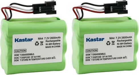 Kastar 1-Pack Ni-MH بطارية 7.2V 2600mAh بديلة لبطارية Teac BP-R1 BP-R12EU BP-R1EU BP-R2 BP-R3 BP-R5، Teac R1 / R-1، R2 / R-2، R3 / R-3، R5 / R-5 راديو AM/FM محمول in Saudi Arabia
