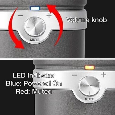 ميكروفون AVerMedia USB متعدد الأغراض للتسجيل أو البث أو البث (AM310) - أبيض in Kuwait