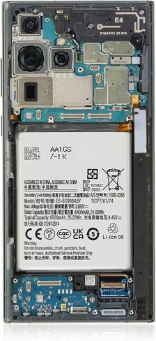 بطارية SHENMZ S22 Ultra، [ترقية جديدة 2024] بطارية ليثيوم بوليمر عالية السعة 6500 مللي أمبير في الساعة جديدة 0 دورة متوافقة مع Samsung Galaxy S22 Ultra 5G SM-S908U SM-S908N SM-S908W EB-BS908ABY مع أدوات إصلاح in Kuwait