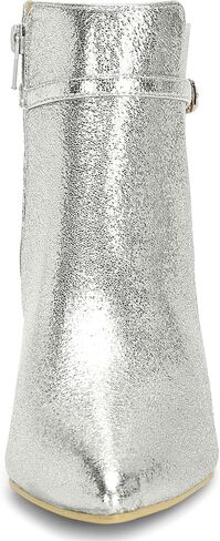 Allegra K Women's Pointed Toe Chelsea Kitten Heels Ankle Boots in Saudi Arabia