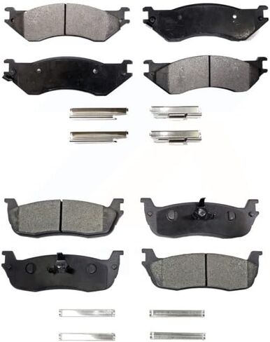 Front Rear Semi-Metallic Brake Pads Kit For Ford Transit-350 HD KPF-100674 in Saudi Arabia