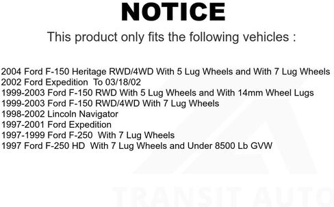 Front Rear Semi-Metallic Brake Pads Kit For Ford Transit-350 HD KPF-100674 in Saudi Arabia