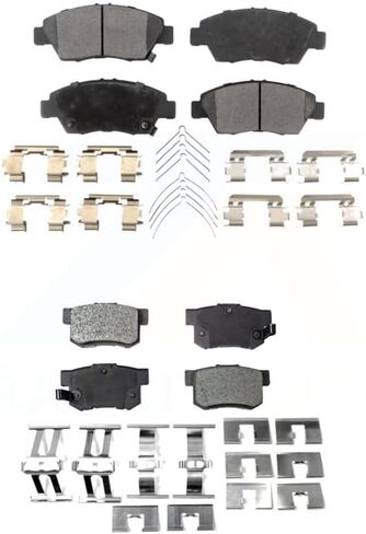 Front Rear Semi-Metallic Brake Pads Kit For Ford Transit-350 HD KPF-100674 in Saudi Arabia