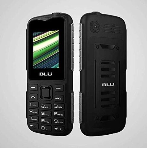 هاتف BLU Tank Mini T650 1.8 بوصة GSM مفتوح 32 ميجابايت ثنائي الشريحة (أسود/رمادي) in Saudi Arabia