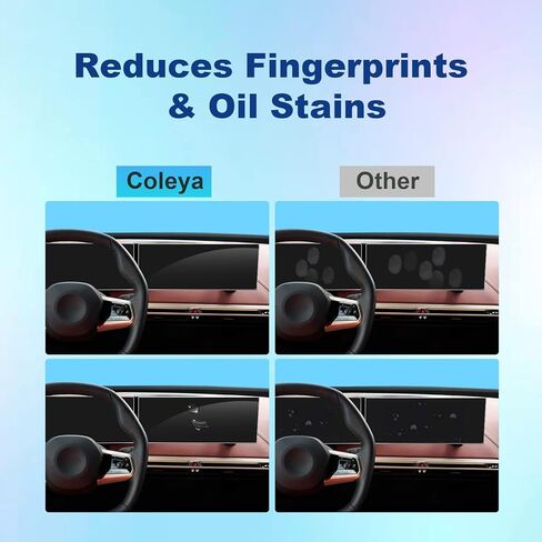 (4 قطع) واقي شاشة 2023 2024 iX i3 i4 i5 i7 لسيارة BMW iDrive 8 (14.9 بوصة Navi+12.3 بوصة داش)، 2024 BMW iX i3 i4 i5 i7 ملحقات طبقة حماية نانو عالية الوضوح in Kuwait