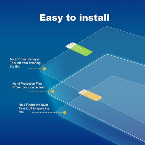 (4 قطع) واقي شاشة 2023 2024 iX i3 i4 i5 i7 لسيارة BMW iDrive 8 (14.9 بوصة Navi+12.3 بوصة داش)، 2024 BMW iX i3 i4 i5 i7 ملحقات طبقة حماية نانو عالية الوضوح in Kuwait