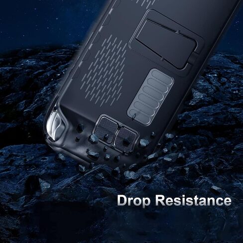Protective Case for Steam Deck 2022, Steam Decek Cover with Full Protection, Soft Silicone Stream Deck Cover Shock-Absorption & Anti-Scratch Design with Back Stand in Saudi Arabia